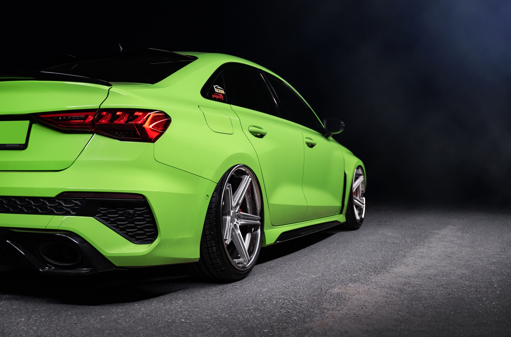 Audi RS3 auf Concaver CVR9 Leichtmetallfelgen