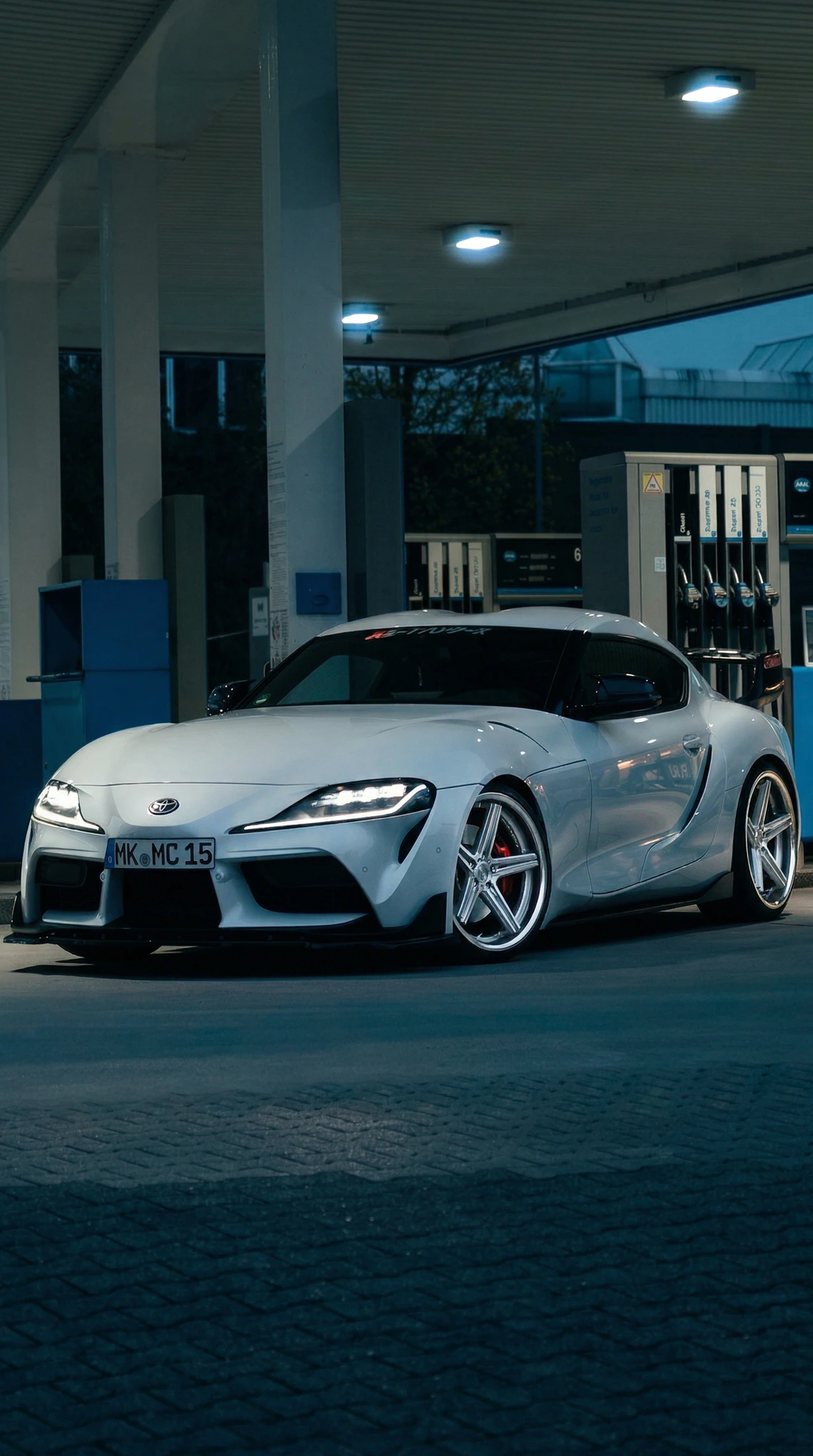 Toyota Supra MKV Concaver CVR9 Seitenansicht