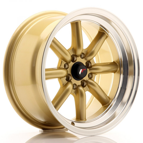 JR Wheels JR19 16x8 ET0 4x100/114 Gold
