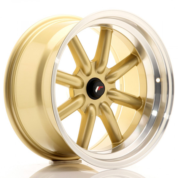 JR Wheels JR19 17x9 ET-25-(-10) BLANK Gold