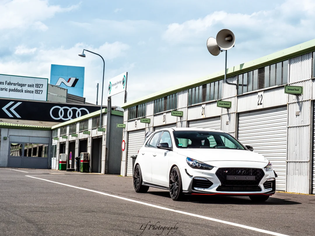 Hyundai i30N mit Concaver CVR1 Double Tinted Black