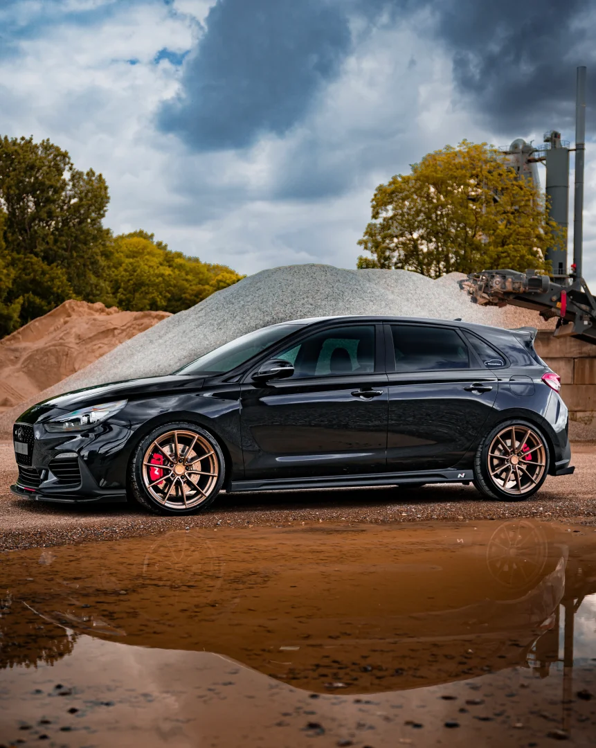 Hyundai i30N mit JR Wheels SL02 