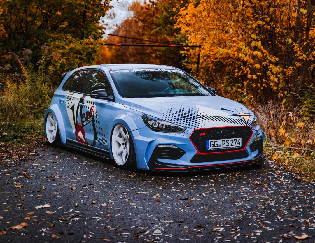 Hyundai Prior Umbau mit JR Wheels JR3 