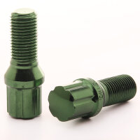 Japan Racing JB1 Bolts 14x1,5 Green