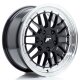 JR Wheels JR23 17x8 ET35 5x100 Gloss Black w/ Machined Lip