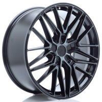 JR Wheels JR38 21x9,5 ET14-58 5H BLANK Black Brushed w/...