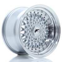 JR Wheels JR9 15x9 ET10 4x100/108 Silver w/ Machined...