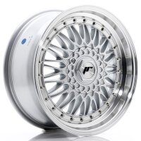 JR Wheels JR9 17x7,5 ET20-35 BLANK Silver w/ Machined...