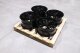 Set of CVR1 19x8,5 ET43 + 19x9,5 ET35 5x112 Gloss Black