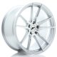 JR Wheels JR21 20x10 ET40 5x120 Silver Machined Face