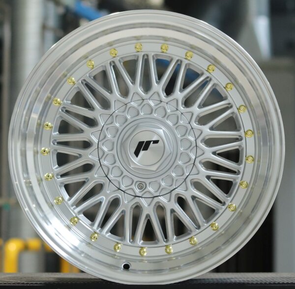 JR Wheels JR9 17x8,5 Silver w/ Machined Lip