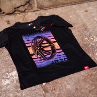 JR Mens T-Shirt JR-20 Face Black Size S