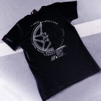JR Mens T-Shirt JR-35 Black Size M