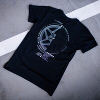 JR Mens T-Shirt JR-35 Black Size XXL