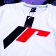 JR Mens T-Shirt Logo-2 White Size M
