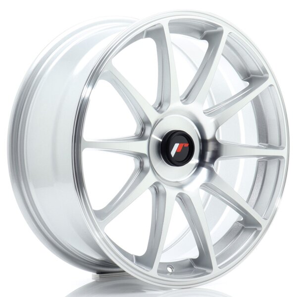 JR Wheels JR11 18x7,5 ET40 5x114,3 Silver Machined