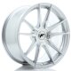 JR Wheels JR21 18x8 ET37 5x100 Silver Machined