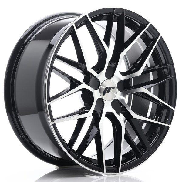 JR Wheels JR28 19x8,5 ET40 5x114,3 Gloss Black Machined