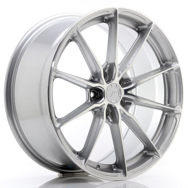 JR Wheels JR37 19x8,5 ET35 5x112 Silver Machined Face