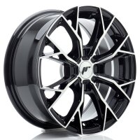 JR Wheels JR49 16x7 ET20-42 4H BLANK Gloss Black Machined...