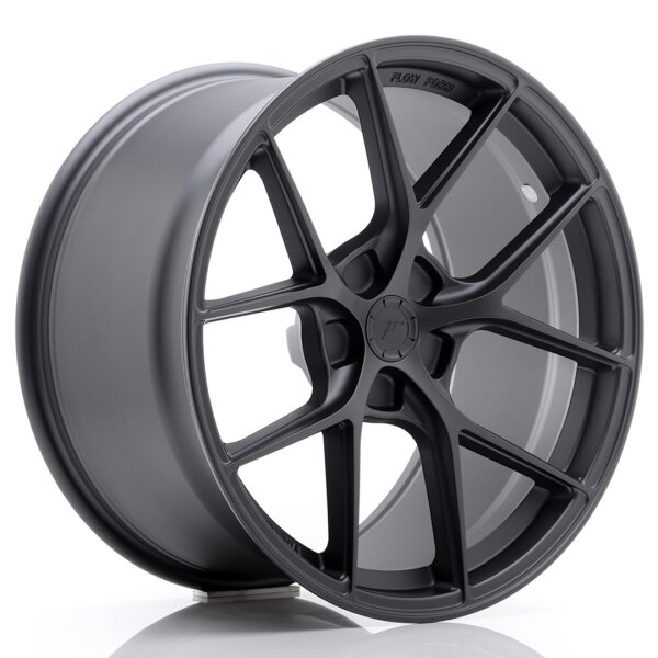 JR Wheels SL01 19x10 ET29 5x120 Matt Gun Metal