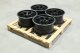 Set of JRX4 18X9 ET20 6x139,7 Matt Black w/ Machined Lip
