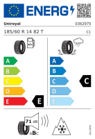 Uniroyal Allseasonexpert 2 3PMSF 185/60 R14 82T...